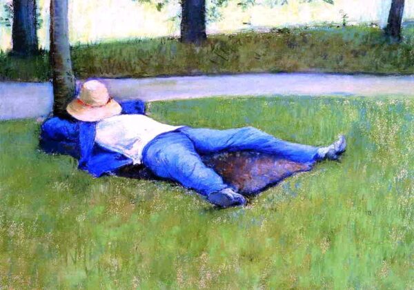 A soneca – Caillebotte Gustave Caillebotte Master Apollon