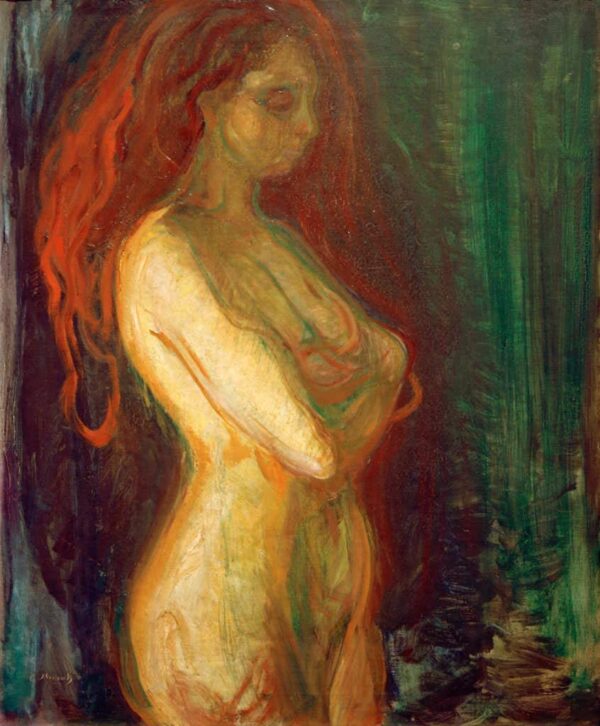 Estudo de nu feminino – Edvard Munch Edvard Munch Master Apollon