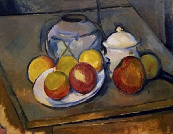 Vaso, açucareiro e maçãs – Paul Cézanne Paul Cézanne Master Apollon