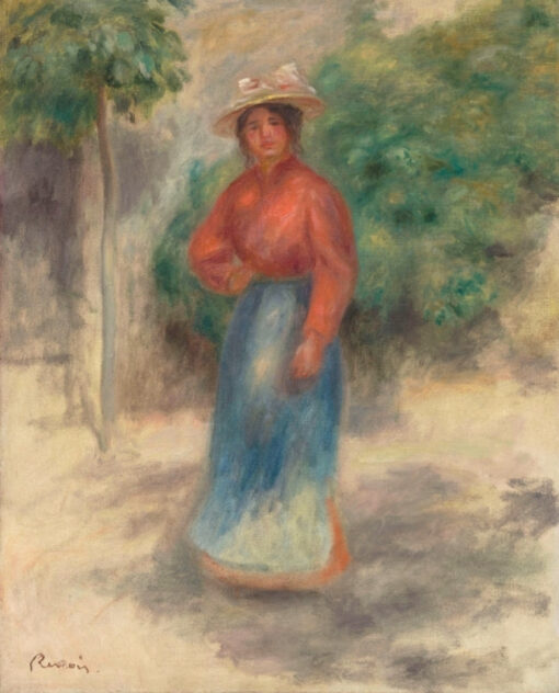 Gabrielle no jardim, por volta de 1905 – Pierre-Auguste Renoir Pierre-Auguste Renoir Master Apollon 2