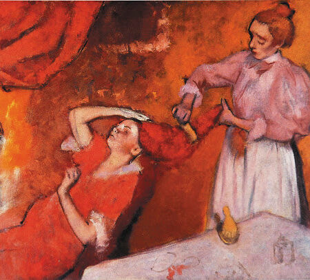 A Coiffure – Edgar Degas Edgar Degas Master Apollon