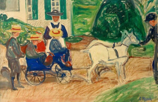 A cabra e o carro – Edvard Munch Edvard Munch Master Apollon