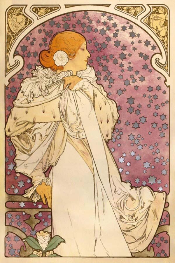 A Dama das Camélias – Mucha Alphonse Mucha Master Apollon