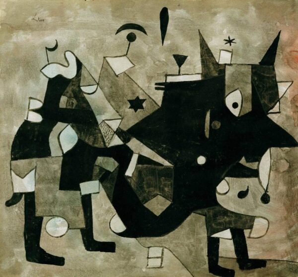 Diabo sobrecarregado – Paul Klee Paul Klee Master Apollon