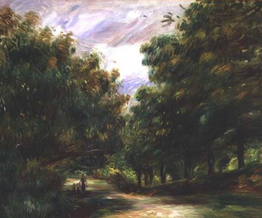 A estrada perto de Cagnes – Pierre-Auguste Renoir Pierre-Auguste Renoir Master Apollon 2
