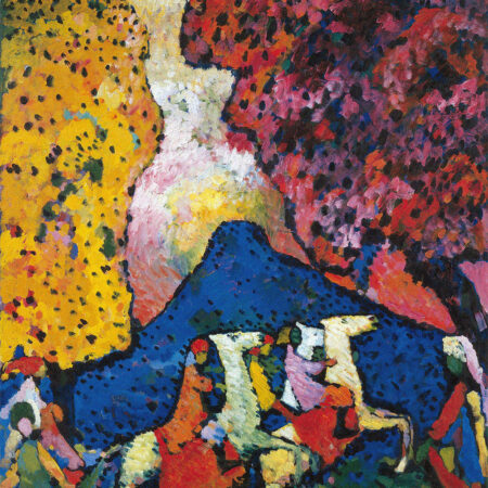 A montanha azul – Vassily Kandinsky Wassily Kandinsky Master Apollon