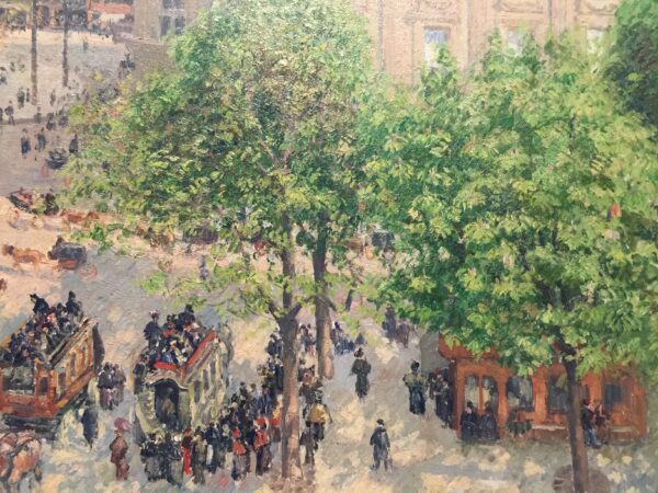 Praça do Teatro em Paris – Camille Pissarro Camille Pissarro Master Apollon