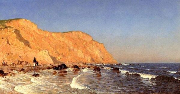 Clay Bluffs no Território Sem Nome – Sanford Robinson Gifford Sanford Robinson Gifford Master Apollon