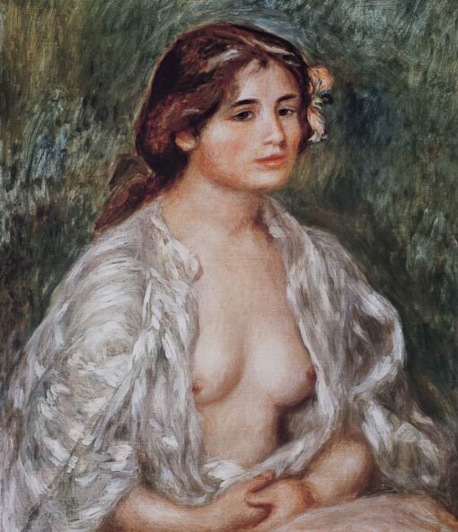 Mulher semi-nua – Pierre-Auguste Renoir Pierre-Auguste Renoir Master Apollon 2