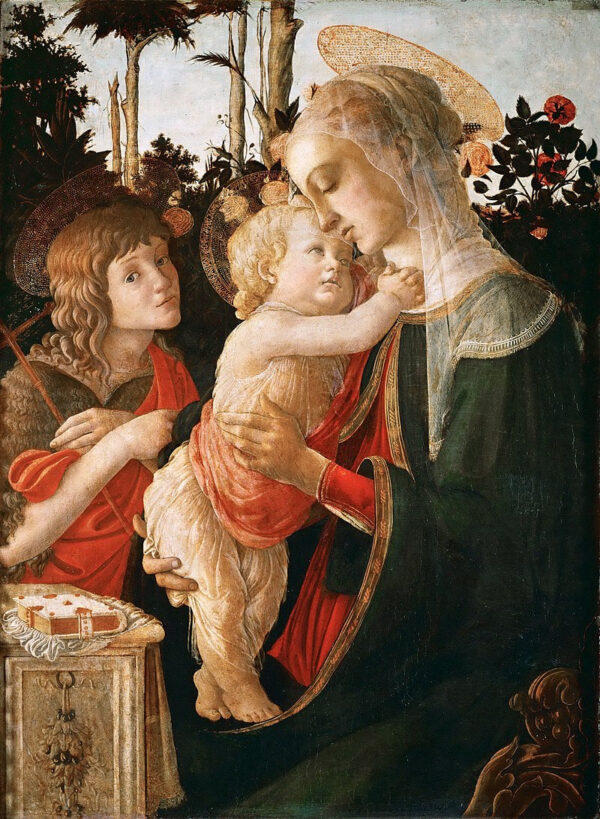 Virgem com o Menino e São João Batista (para mais detalhes veja 93885, 93887) – Sandro Botticelli Sandro Botticelli Master Apollon