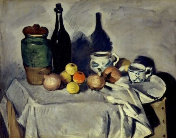 Natureza morta com frutas e louça – Paul Cézanne Paul Cézanne Master Apollon