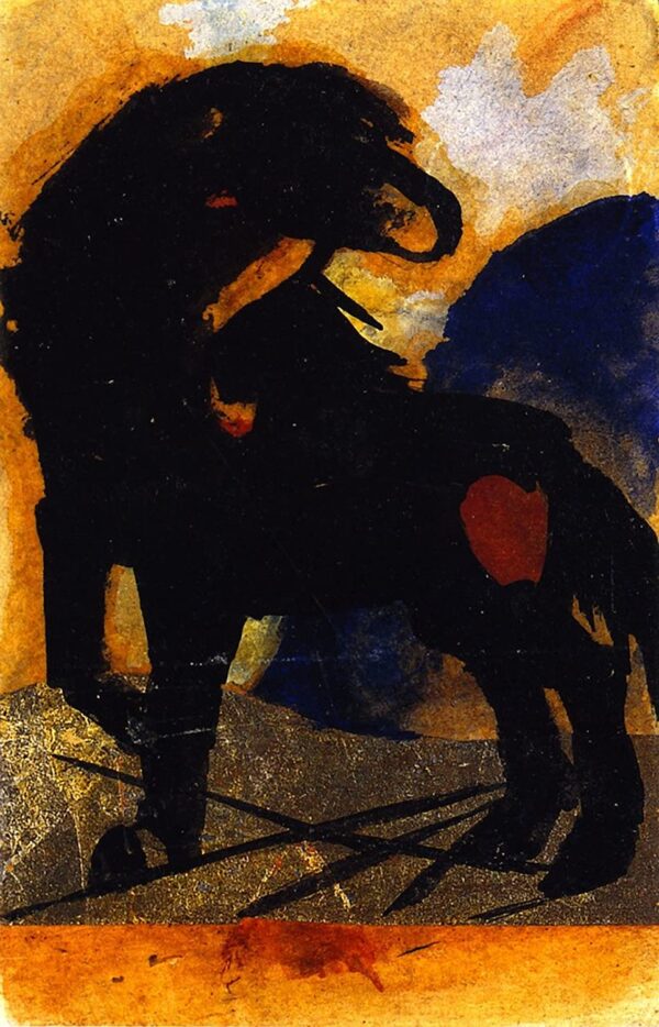 O pequeno cavalo negro – Franz Marc Franz Marc Master Apollon