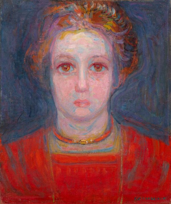 Retrato de uma menina 1908 – Mondrian Piet Mondrian Master Apollon