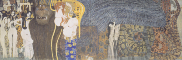 A frisa de Beethoven: As potências hostis. Muro de fundo – Gustav Klimt Gustav Klimt Master Apollon