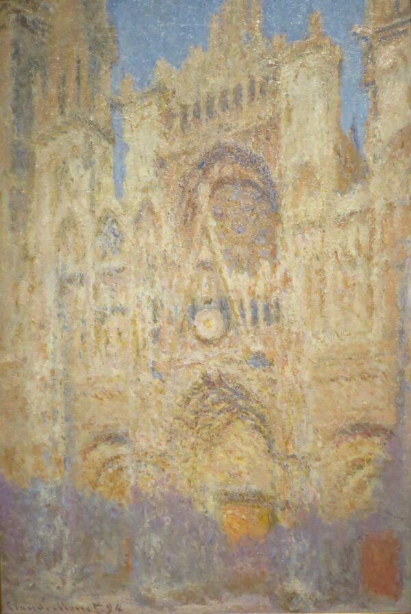 Catedral de Rouen, ao meio-dia (W1326) – Claude Monet Cathédrales de Rouen de Claude Monet Master Apollon