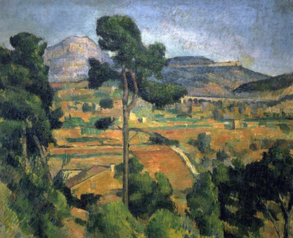 A Montanha Sainte-Victoire vista de Montbriand – Paul Cézanne Paul Cézanne Master Apollon