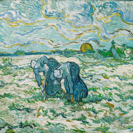 Camponesas a cavar – Van Gogh Vincent Van Gogh Master Apollon