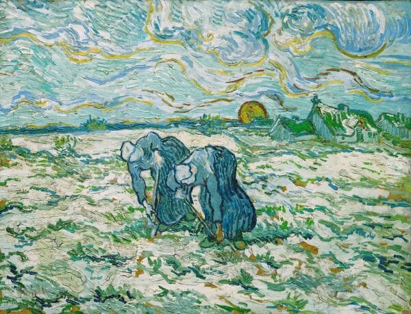 Camponesas a cavar – Van Gogh Vincent Van Gogh Master Apollon