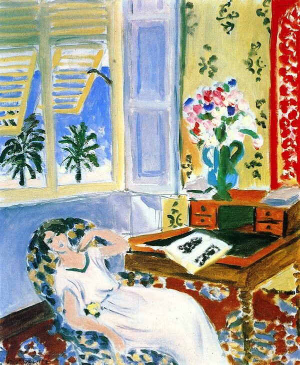 Interior da sesta em Nice – Matisse Henri Matisse Master Apollon