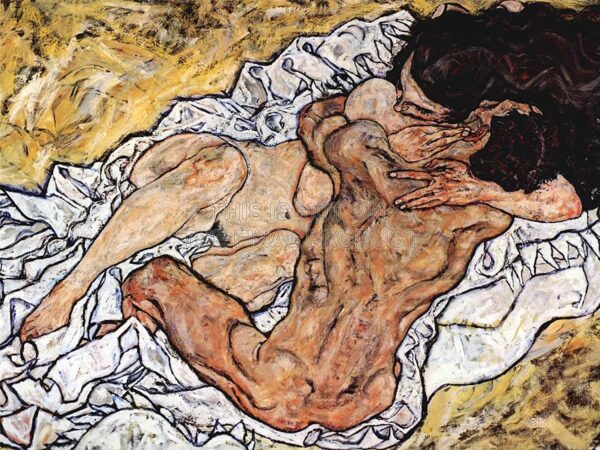 A Abraço (casal de amantes II) – Egon Schiele Egon Schiele Master Apollon