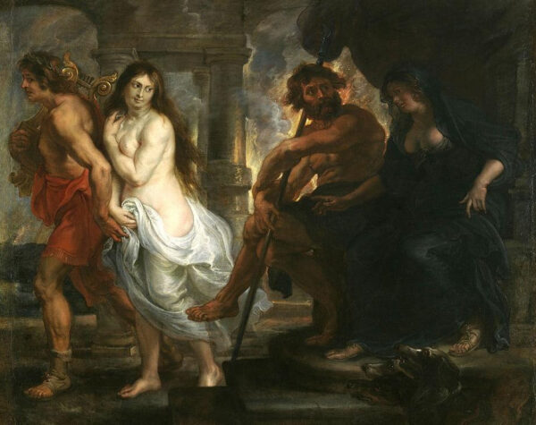 Orfeu conduz Eurídice do Hades – Peter Paul Rubens Peter Paul Rubens Master Apollon