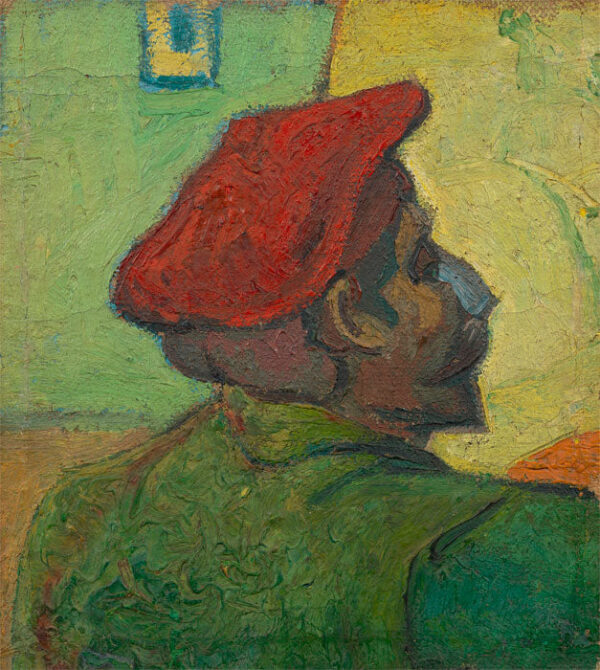 Retrato de Paul Gauguin (Homem com boina vermelha) – Van Gogh Vincent Van Gogh Master Apollon