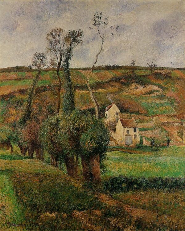 As encostas de repolho, Pontoise – Camille Pissarro Camille Pissarro Master Apollon