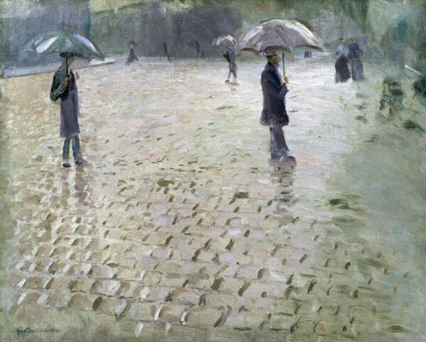 Rua de Paris, dia de chuva – Caillebotte Gustave Caillebotte Master Apollon