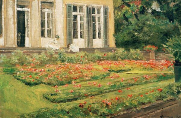 A varanda de flores no jardim de Wannsee após noroeste – Max Liebermann Max Liebermann Master Apollon