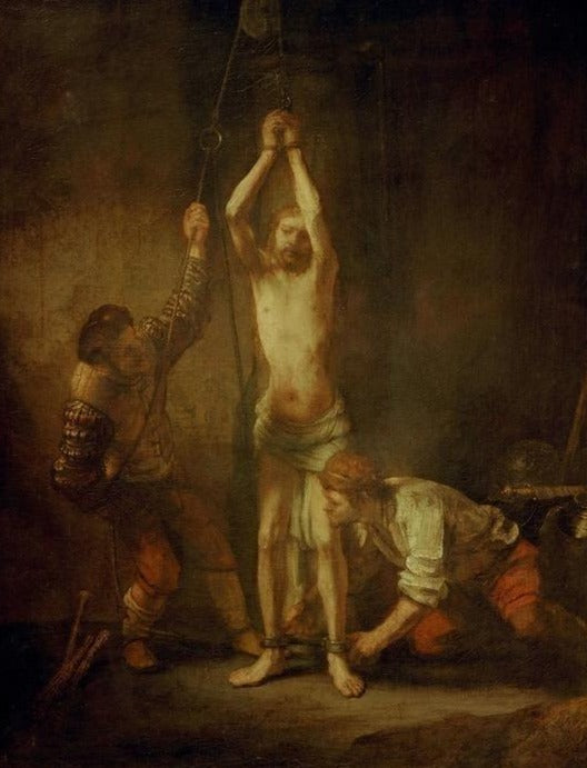 O Cristo na Coluna – Rembrandt van Rijn Rembrandt van Rijn Master Apollon