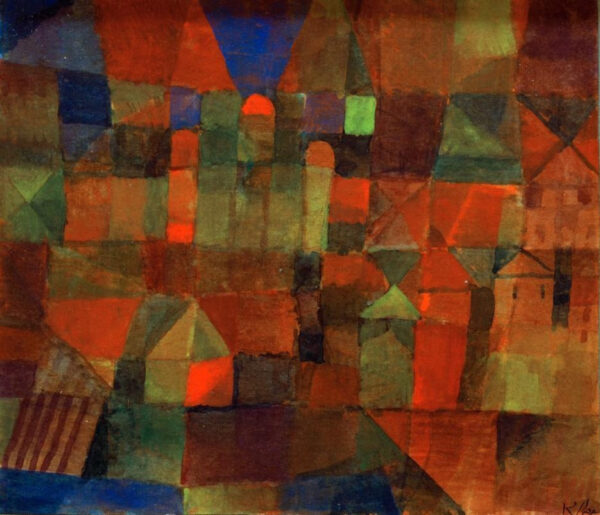 A cidade dos três domos – Paul Klee Paul Klee Master Apollon