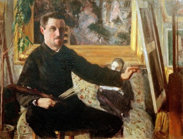 Autorretrato de Caillebotte Gustave Caillebotte Master Apollon