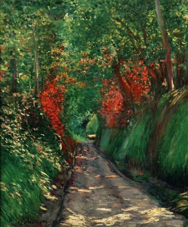 Alameda em Subbosque – Caillebotte Gustave Caillebotte Master Apollon