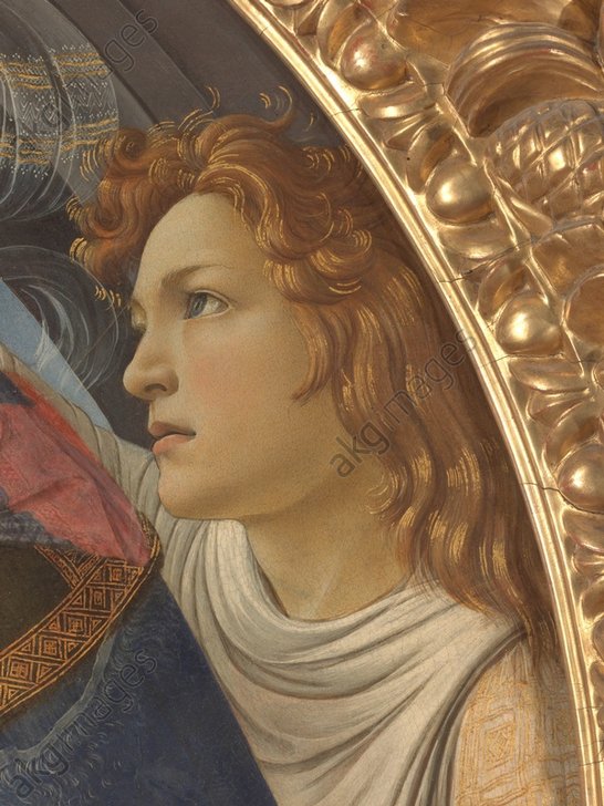 Madona Magnificat, Anjo – Sandro Botticelli Sandro Botticelli Master Apollon