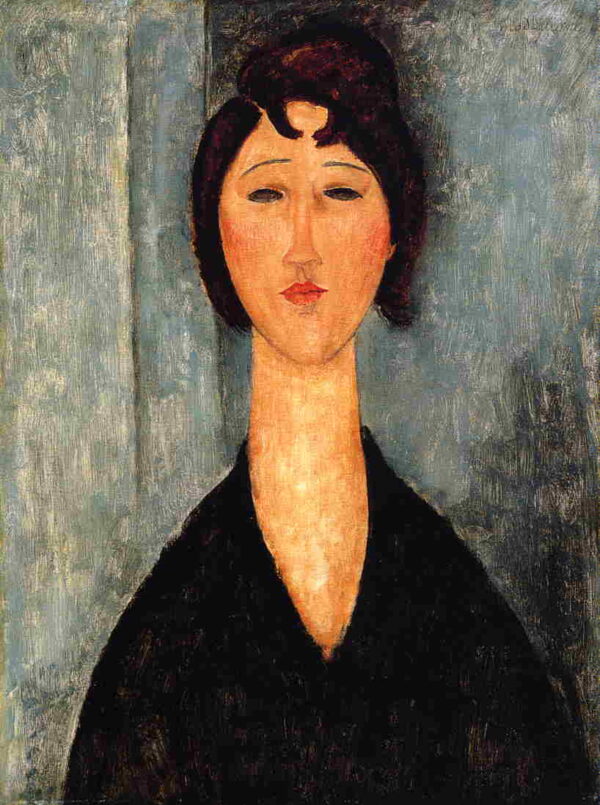 Retrato de uma jovem mulher II – Amadeo Modigliani Non classé Master Apollon