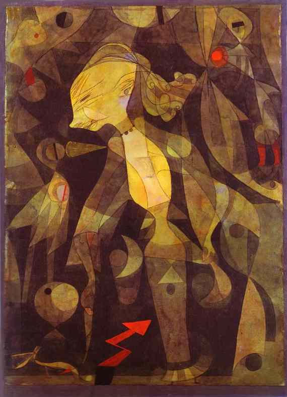 A aventura de uma jovem mulher – Paul Klee Paul Klee Master Apollon