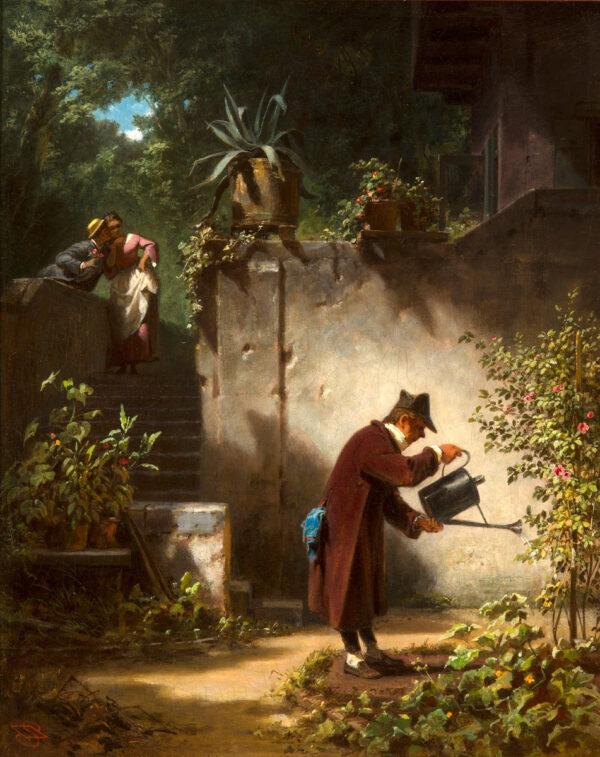 O amigo das flores – Carl Spitzweg Carl Spitzweg Master Apollon