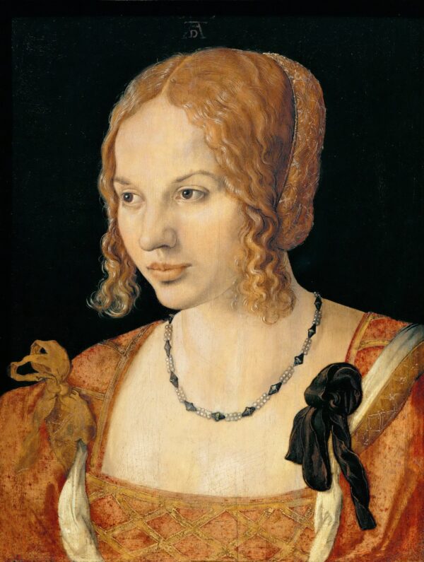 Retrato de uma jovem mulher veneziana – Albrecht Dürer Albrecht Dürer Master Apollon