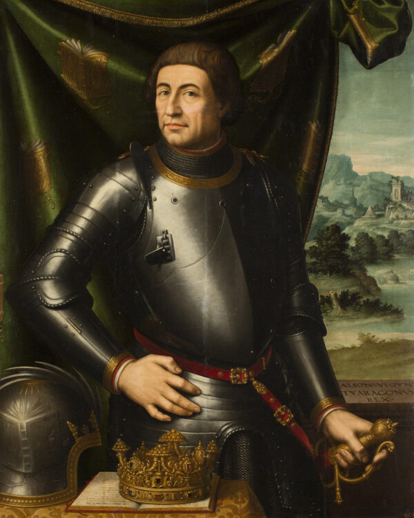 Retrato do rei Afonso V de Aragão – Vicente Juan Masip Vicente Juan Masip Master Apollon