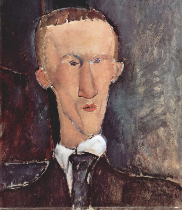 Retrato de Blaise Cendrars – Amedeo Modigliani Amedeo Modigliani Master Apollon