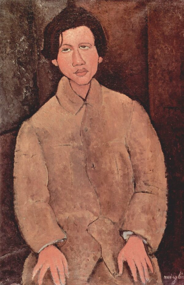 Retrato de Chaïm Soutine – Amedeo Modigliani Amedeo Modigliani Master Apollon