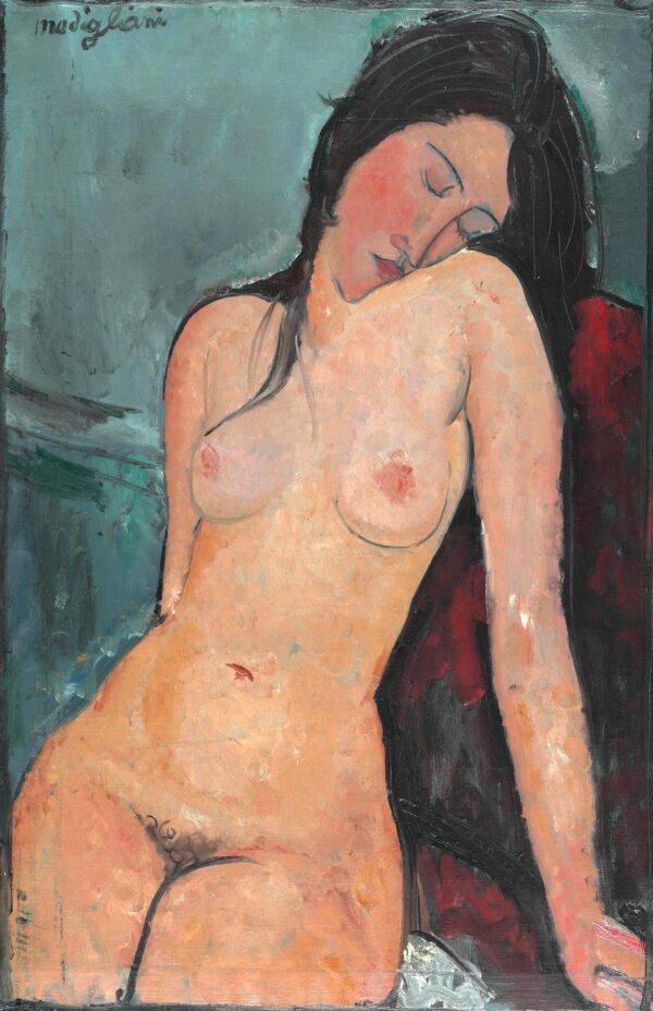 Nu sentado – Amedeo Modigliani Amedeo Modigliani Master Apollon