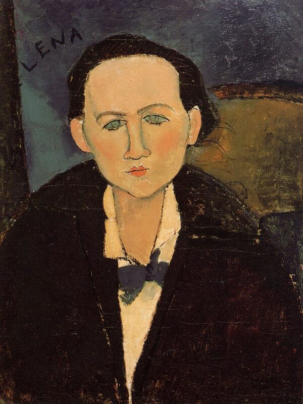 Retrato de Elena Pawlowski – Amedeo Modigliani Amedeo Modigliani Master Apollon