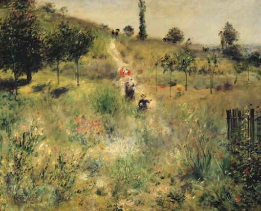 Caminho avançando na alta grama – Pierre-Auguste Renoir Pierre-Auguste Renoir Master Apollon 2
