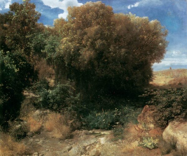 Paisagem de Campanha – Arnold Böcklin Arnold Böcklin Master Apollon