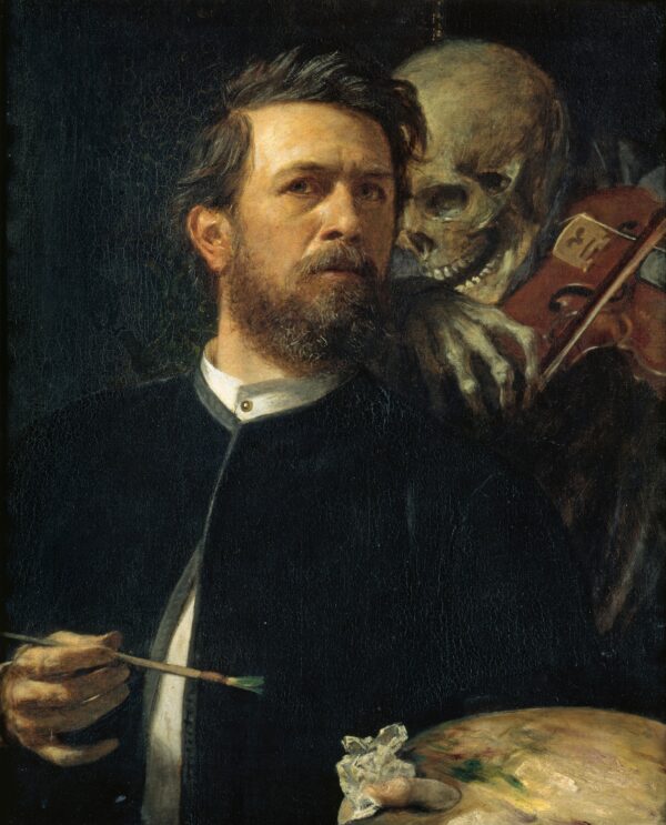 Autorretrato com a Morte Brincando – Arnold Böcklin Arnold Böcklin Master Apollon