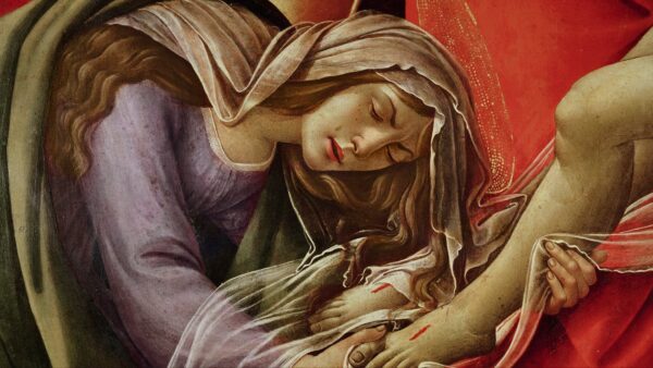 Lamentação de Cristo, detalhe de Maria Madalena e dos pés de Cristo – Sandro Botticelli Sandro Botticelli Master Apollon