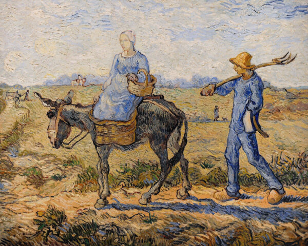 Matin, saída para o trabalho – Van Gogh Vincent Van Gogh Master Apollon