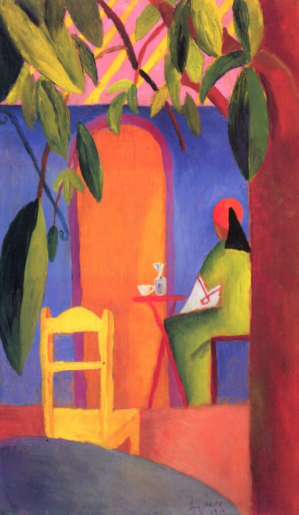 Café turco – August Macke August Macke Master Apollon