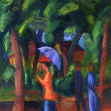 Caminhe no parque – August Macke August Macke Master Apollon